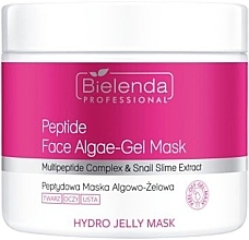 Духи, Парфюмерия, косметика Водорослево-гелевая маска для лица с пептидами - Bielenda Professional Hydro Jelly Mask Peptide Face Algae-Gel Mask 