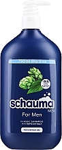 Шампунь для мужчин с хмелем для ежедневного применения - Schauma Men Classic Shampoo With Hops For Everyday Use — фото N1