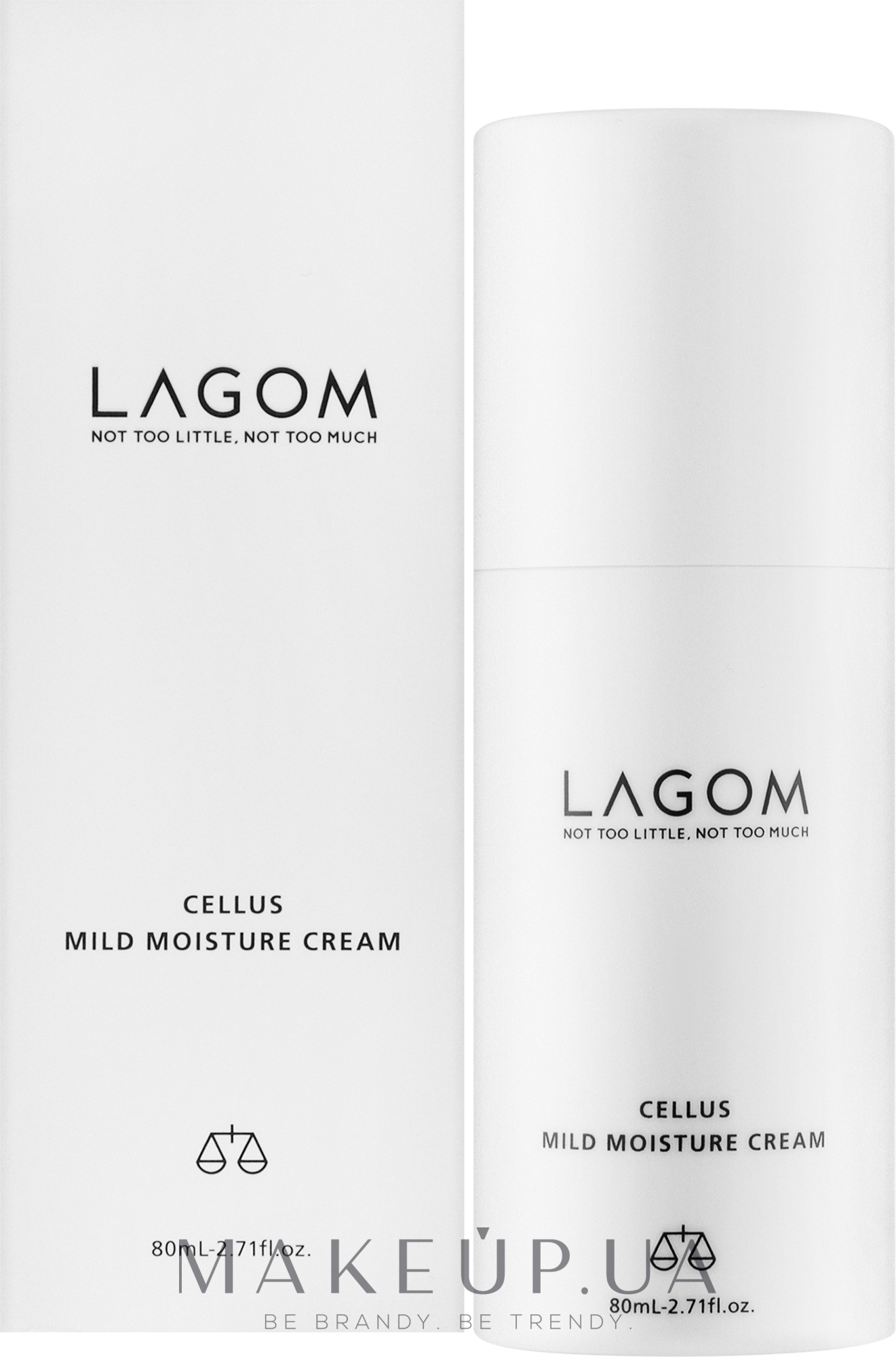 Крем успокаивающий с маслом чайного дерева - Lagom Cellus Mild Moisture Cream — фото 80ml