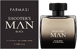 Farmasi Shooter's Man Black - Туалетна вода — фото N2