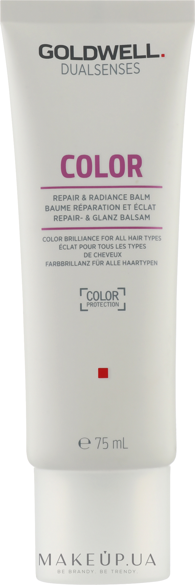 Відновлювальний незмивний бальзам для волосся - Goldwell Dualsenses Color Repair & Radiance Balm — фото 75ml