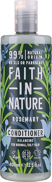 Кондиціонер для волосся з розмарином - Faith in Nature Rosemary Conditioner — фото N1