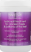 Парфумерія, косметика Крем для лікування потрісканих п'ят і підошви ніг - BingoSpa Salt Treatment