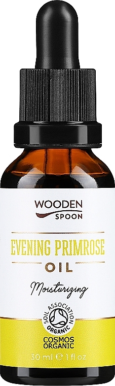 Масло примулы вечерней - Wooden Spoon Evening Primrose Oil — фото N1