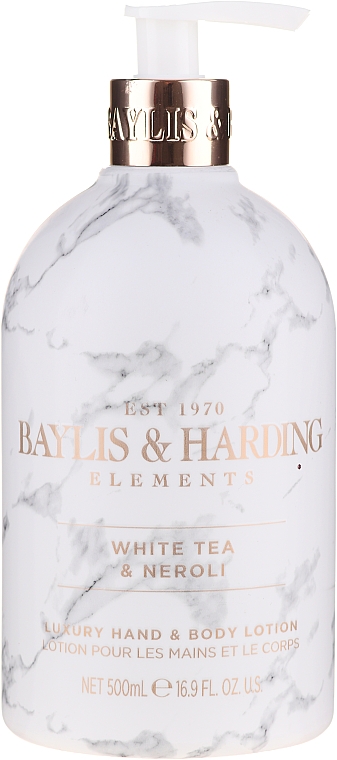 Набір - Baylis & Harding White Tea & Neroli Hand Care Set (soap/500ml + h/b/lotion/500ml) — фото N3