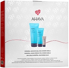 Набір - Ahava Valentines Kit For Her (sh/gel/200ml + h/cr/100ml + f/mask/15ml) — фото N3