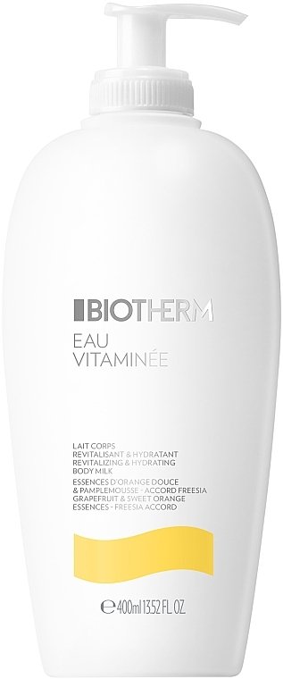 Зволожувальне молочко для тіла - Biotherm Eau Vitaminee Revitalizing & Hydrating Body Milk — фото N1