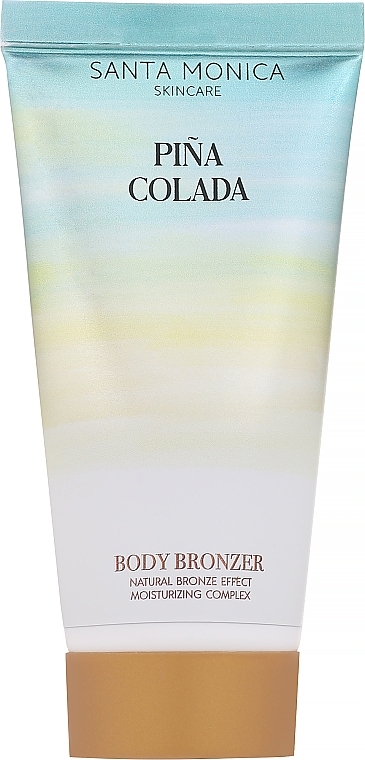 Бронзувальний лосьйон для тіла  "Піна колада" - Santa Monica Skincare Pina Colada Body Bronzer (міні) — фото N1