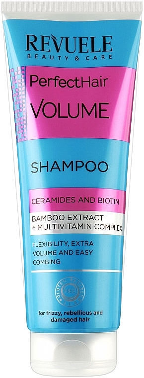 Шампунь для надання об'єму - Revuele Perfect Hair Volume Shampoo — фото N1