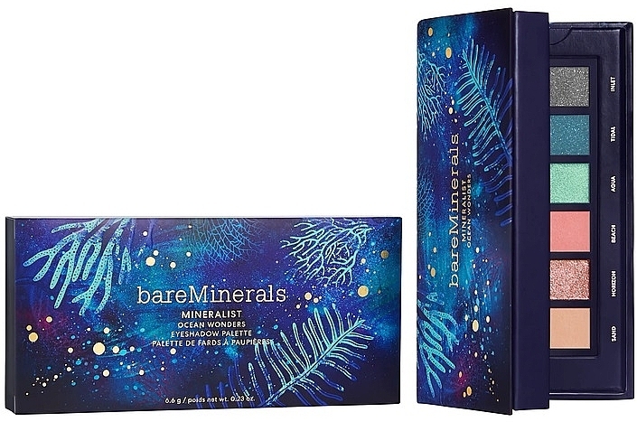 Палетка тіней для повік - Bare Minerals Mineralist Ocean Wonders Eyeshadow Palette — фото N1