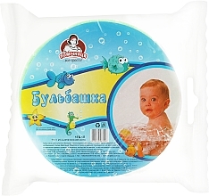 Губка дитяча "Бульбашка", салатова - Помічниця — фото N1
