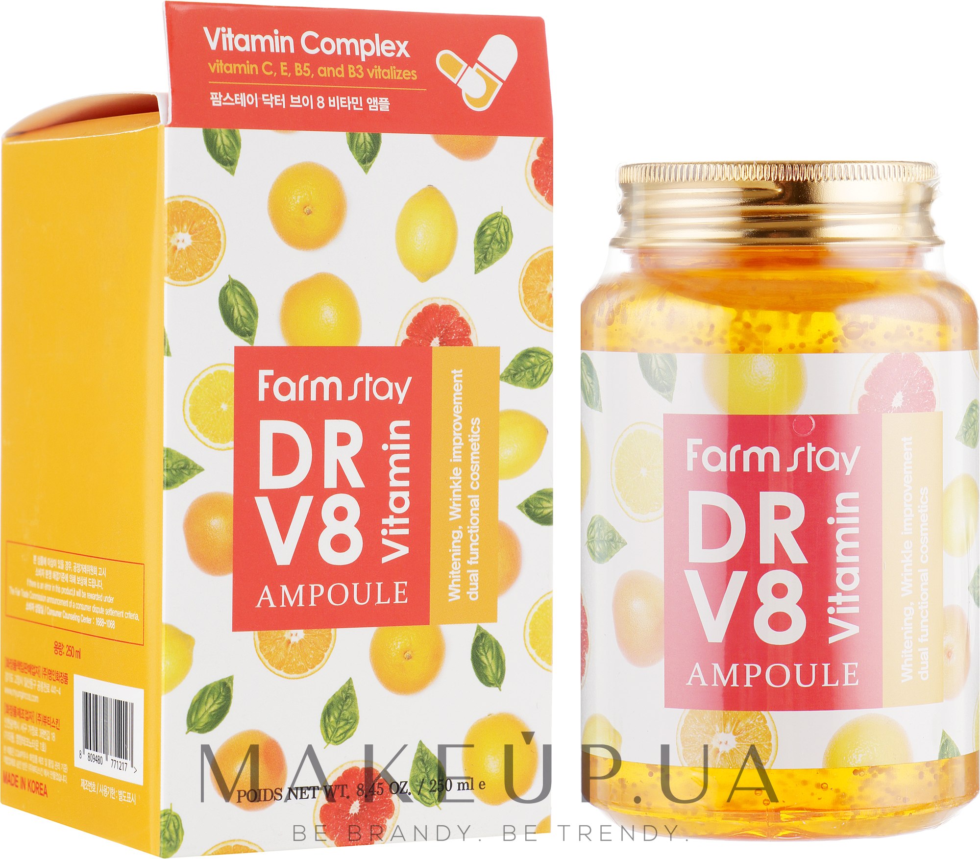 Ампульная сыворотка с витаминами - FarmStay Dr-V8 Vitamin Ampoule — фото 250ml