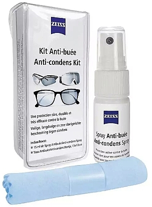 Набір для захисту від запотівання окулярів - Zeiss Anti-Fog Condensation For Glasses — фото N2
