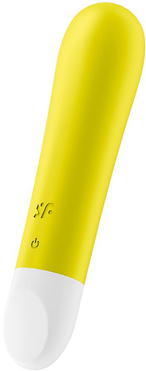 Мини вибратор Ultra Power Bullet 5 (желтый). 9,5 см, 13 режимов работы, АБС/силикон, водонепроницаемый