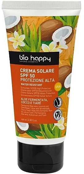 Солнцезащитный крем - Bio Happy Sunscreen SPF50 Cream — фото N1