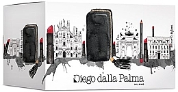 Духи, Парфюмерия, косметика Набор - Diego Dalla Palma Set (lipstick/3.5g + eye/pencil/1.2g + cosm/bag)