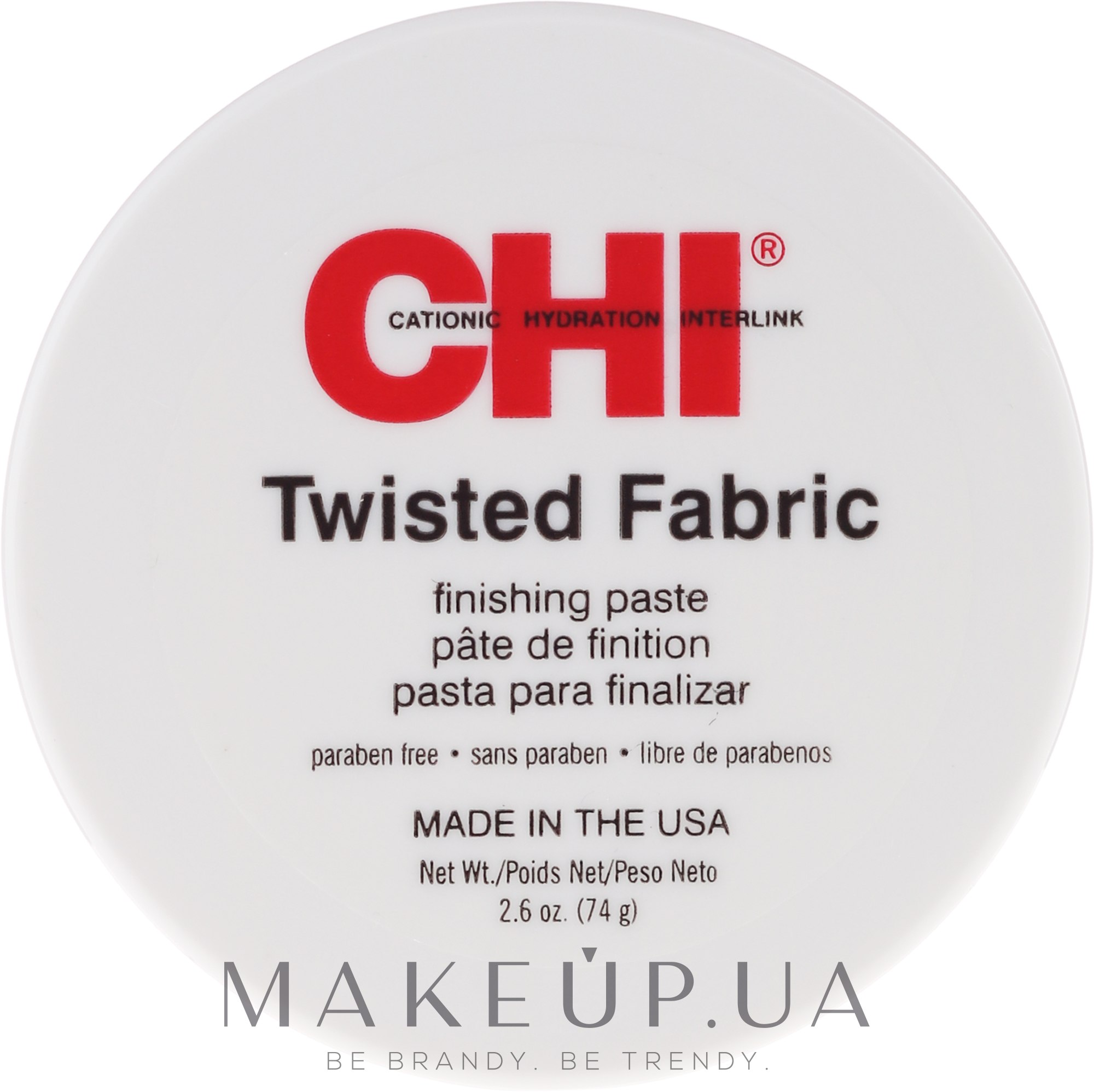 Структуруюча паста для волосся - CHI Twisted Fabric — фото 50g