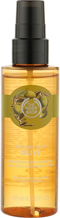 Сухое масло для тела "Олива" - The Body Shop Olive Nourishing Dry Body Oil — фото N1