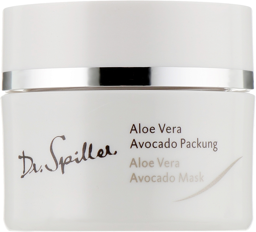 Крем-маска з алое і авокадо - Dr. Spiller Biomimetic Skin Care Aloe Vera Avocado Mask — фото N1