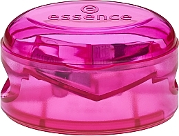 Двойная точилка для карандашей, розовая - Essence Sharpener — фото N1