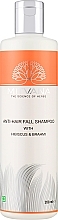 Парфумерія, косметика Шампунь для волосся проти випадання з гібіскусом та брахмі - Mitvana Anti Hairfall Shampoo