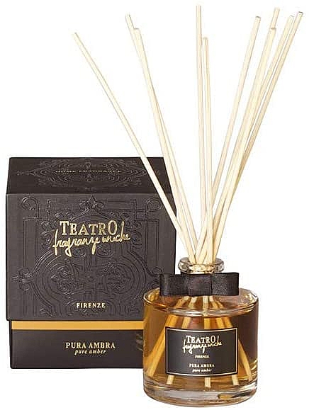 Аромадифузор для дому - Teatro Fragranze Uniche Aroma Diffuser Pure Amber — фото N1