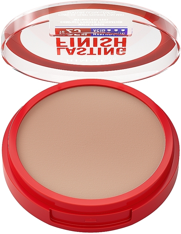 Матова компактна пудра для обличчя - Rimmel Lasting Finish Compact Powder Foundation — фото N2