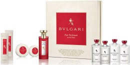 Парфумерія, косметика Bvlgari Eau Parfumee au The Rouge - Набір (edc/75ml + shm/75ml + sh/gel/75ml + cond/75ml + b/lot/75ml + soap/75g + soap/50g + wipe/2x12g)