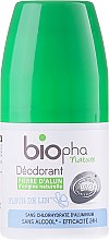 Духи, Парфюмерия, косметика Шариковый дезодорант - Biopha Organic Deodorant Aloe Vera Aluminium Chlorohydrate Free