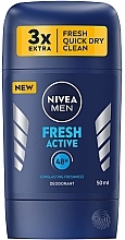 Антиперспірант-стік - Nivea Men Fresh Active Longlasting Freshness Deodorant — фото N1