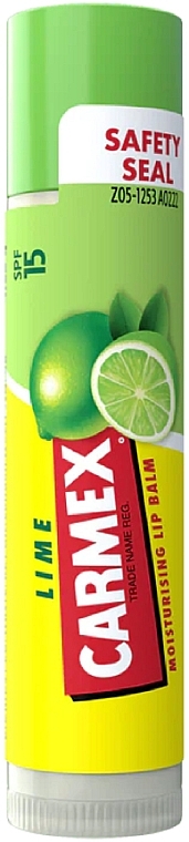 Бальзам для губ "Лайм" - Carmex Lip Balm Lime Stick SPF 15 — фото N1