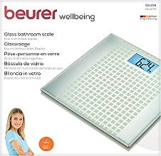 Ваги скляні підлогові - Beurer GS 206 Squares — фото N2