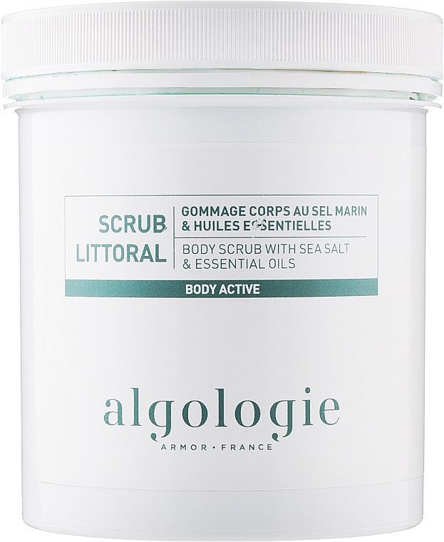 Эксфолиант для тела с солью и эссенциальными маслами - Algologie Body Scrub With Sea Salt & Essential Oils — фото N5