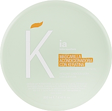 Парфумерія, косметика Маска для відновлення пошкодженого волосся "Кератинове випрямлення" - Interapothek Mascarilla Acondicionadora Con Keratina
