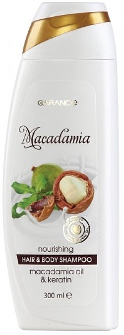 Живильний шампунь для волосся й тіла - Aries Cosmetics Garance Macadamia Nourishing Hair & Body Shampoo — фото N1
