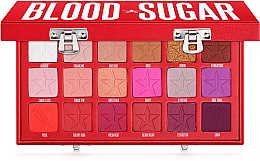 Духи, Парфюмерия, косметика УЦЕНКА Палетка теней для век - Jeffree Star Blood Sugar Eyeshadow Palette *