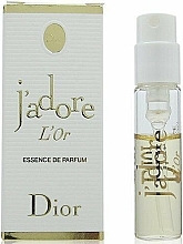 Dior J'Adore L'Or Essence De Parfum - Парфуми (пробник) — фото N2