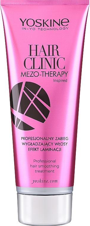 Професійний розгладжувальний засіб для волосся - Yoskine Hair Clinic Mezo-therapy Professional Hair Smoothing Treatment — фото N1