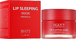 Нічна маска для губ з прополісом - Jigott Lip Sleeping Mask Propolis — фото N2