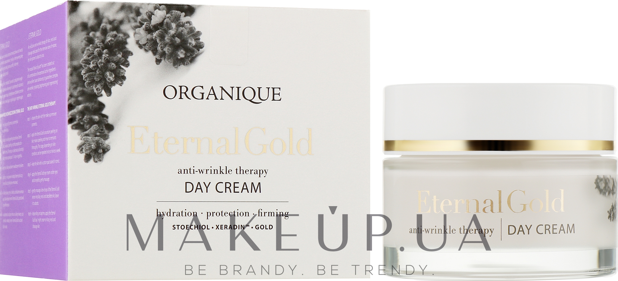 Дневной крем от морщин - Organique Eternal Gold Day Cream — фото 50ml