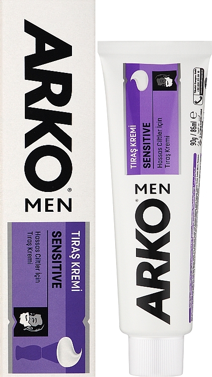 Крем для гоління "Sensitive" - Arko Men * — фото N4