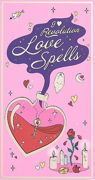 Палетка тіней для повік - I Heart Revolution Spellbooks Love Spells — фото N1