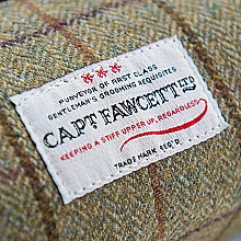 Косметичка із твіду, CF.318 - Captain Fawcett Tweed Wash Bag — фото N2