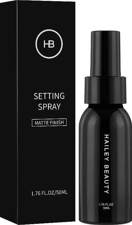 Фиксирующий спрей для макияжа - Hailey Beauty Fixing Spray — фото N2