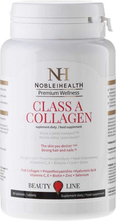 Комплекс для ухода за телом, лицом и волосами - Noble Health Collagen Class A — фото N2