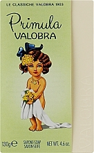 Мило, насичене жирами, дуже ніжної дії - Valobra Primula Bar Soap — фото N2