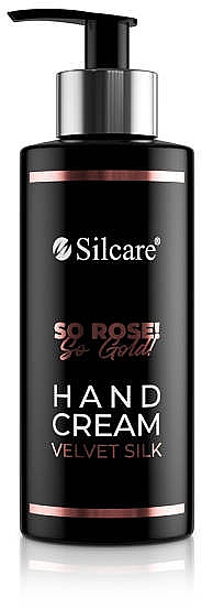 Крем для рук - Silcare So Rose Gold Velvet Silk Hand Cream — фото N2