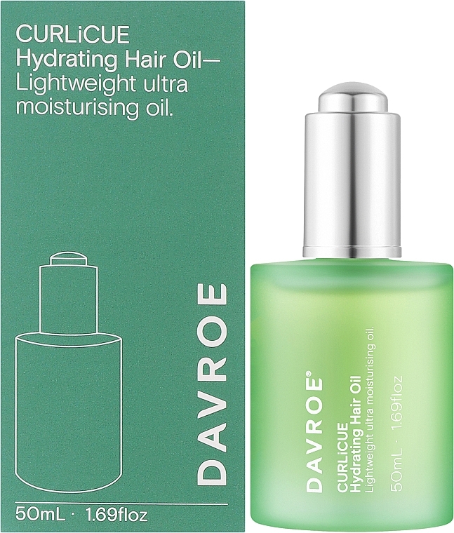 Масло для волнистых волос - Davroe Curlicue Hydrating Hair Oil — фото N2