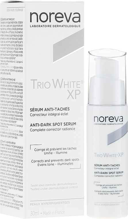 Сироватка від пігментних плям - Noreva Trio White XP Anti-Dark Spot Serum