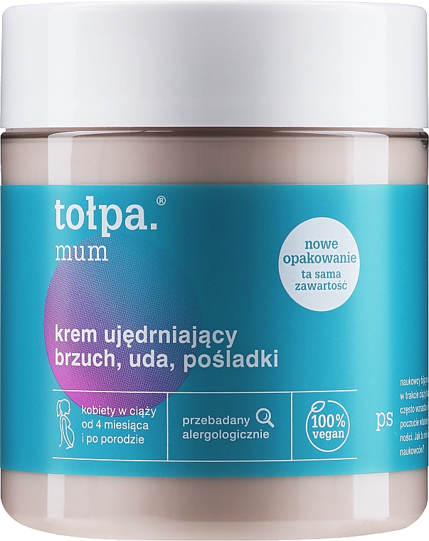 Крем від розтяжок - Tolpa Dermo Body Mum Firming Abdomen Thighs And Buttocks Cream